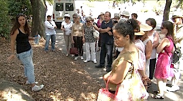 Visite des fouilles archéologiques du Château